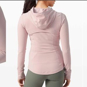 BNWT lululemon hooded define jacket Nulu Misty Pink sz 4